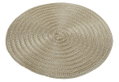 Espiel Σουπλά Στρογγυλό PVC/PET Χρυσό Φ.38cm