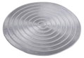 Espiel Σουπλά Στρογγυλό PVC Ασημί Φ.38cm