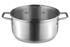 Pal Titanium Pro Χύτρα Ανοξείδωτη Ατσάλινη Φ28cm