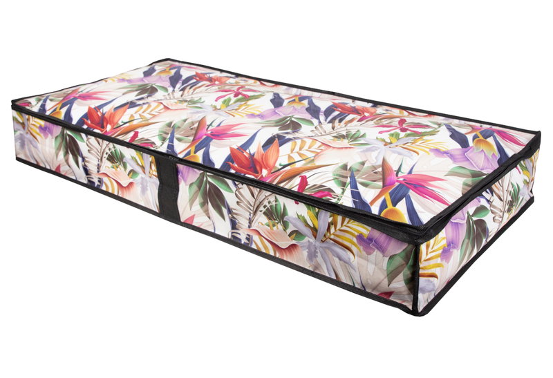 Θήκη Φύλαξης Ρούχων Non Woven Floral Beauty 107x50x15cm