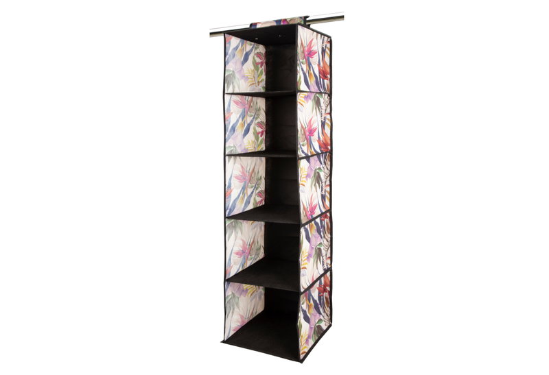 Θήκη Αποθήκευσης Non Woven Floral Beauty 30x30x120cm 5 Θέσεων