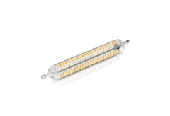 Fos Me Λαμπτήρας LED Σωληνοειδής R7S 8W Dimmable Ζεστό Λευκό Φως Διάφανος