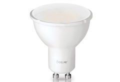 Fos Me Λαμπτήρας LED GU10 3W Ζεστό Ψυχρό Φως Ημέρας Γαλακτερός
