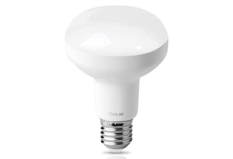 Fos Me Λαμπτήρας LED Τυπικός R80 8W Ψυχρό Φως Ημέρας Γαλακτερός