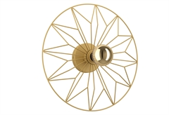 Eglo Castanuelo Απλίκα Τοίχου Χρυσή