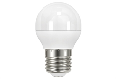 VK Leading Lights Λάμπα LED Σφαιρική E27 6W Ψυχρό Λευκό Φως Γαλακτερό Σετ 3 Τεμαχίων
