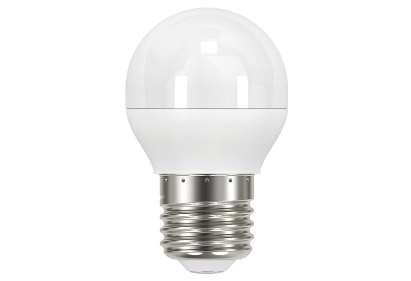 VK Leading Lights Λάμπα LED Σφαιρική E27 6W Ψυχρό Λευκό Φως Γαλακτερό Σετ 3 Τεμαχίων