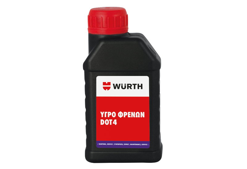 Wurth Υγρό Φρένων Dot4 200ml