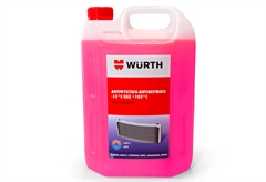 Wurth Αντιψυκτικό/Αντιθερμικό -15°C Κόκκινο 4lt
