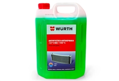 Wurth Αντιψυκτικό/Αντιθερμικό -15°C Πράσινο 4lt