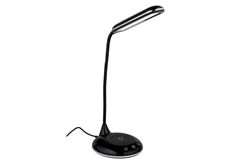 Φωτιστικό Γραφείου Φορτιστής Αφής LED Dimmable 12.5x14.4x48.3cm Μαύρο