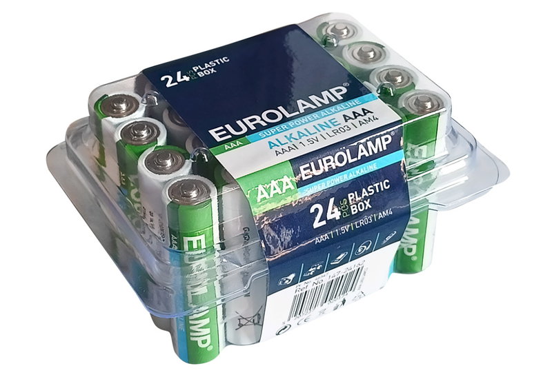 Eurolamp Super Power Μπαταρία ΑΑΑ LR03 24 Τεμάχια