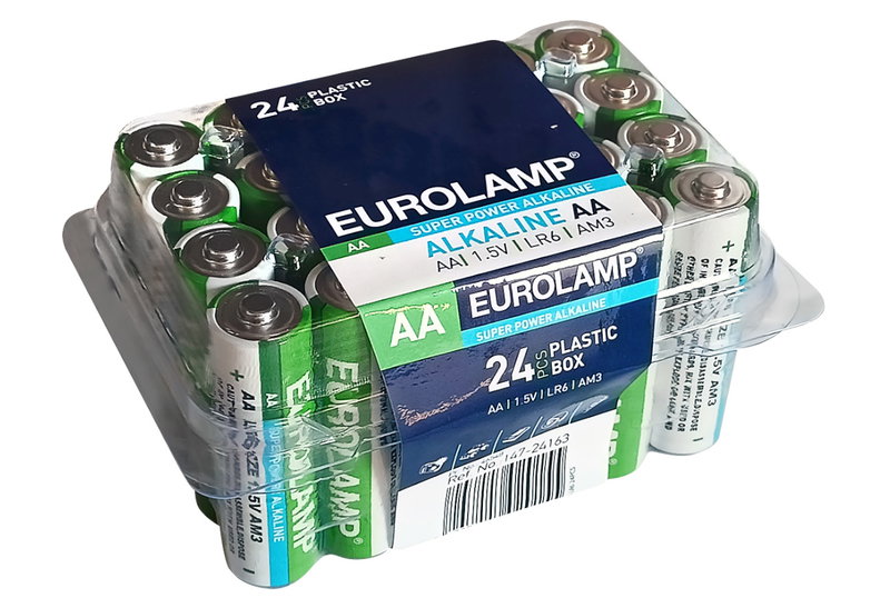 Eurolamp Super Power Μπαταρία ΑΑ LR06 24 Τεμαχίων