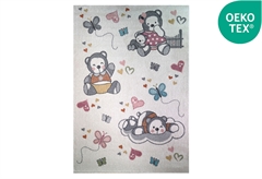 Χαλί Bioafrol Bordeaux Kids 190x133cm (BEAR CREAM)
