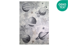 Χαλί Bioafrol Bordeaux Kids 190x133cm (SPACE GREY)