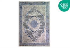 Χαλί Bioafrol Brilliant 140x67cm (70022 CREAM/BLUE)