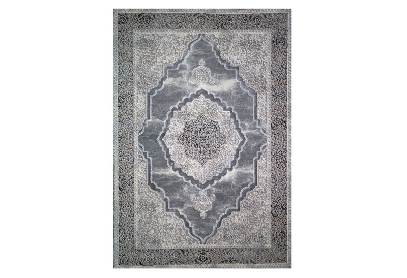 Χαλί Bioafrol Brilliant 190x67cm (70022 CREAM/GREY)