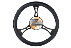 Κάλυμμα Τιμονιού Cartech CT3 Φ44cm Μαύρο