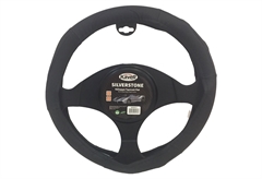 Κάλυμμα Τιμονιού Kaver Flat Φ38cm Μαύρο