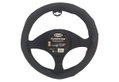 Κάλυμμα Τιμονιού Kaver Flat Φ38cm Μαύρο