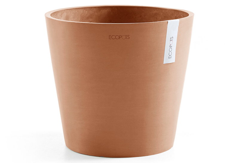 Γλάστρα Ecopots Amsterdam Φ40x35cm Terracotta