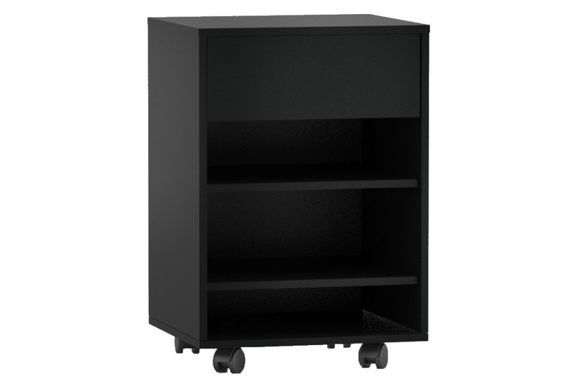 Συρταριέρα Kitwood Diego Μ45xΠ40xΥ67cm Μαύρη