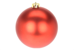 Χριστουγεννιάτικη Μπάλα Κόκκινη Φ.10cm σε Διάφορα Σχέδια