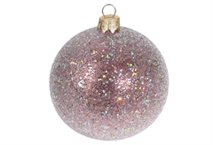 Χριστουγεννιάτικη Μπάλα σε Διάφορες Αποχρώσεις Φ.10cm