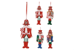 Χριστουγεννιάτικο Στολίδι Καρυοθραύστης 15cm σε Διάφορα Σχέδια