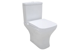 Σετ Λεκάνης Tema Rimless Οριζόντιας Αποχέτευσης