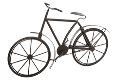 Atmosphera Διακοσμητικό Ποδήλατο Μεταλλικό 27x12.5x41.5cm Μαύρο