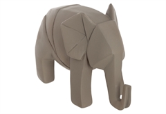Atmosphera Διακοσμητικός Ελέφαντας Origami 17.5x9x12.5cm σε 2 Αποχρώσεις