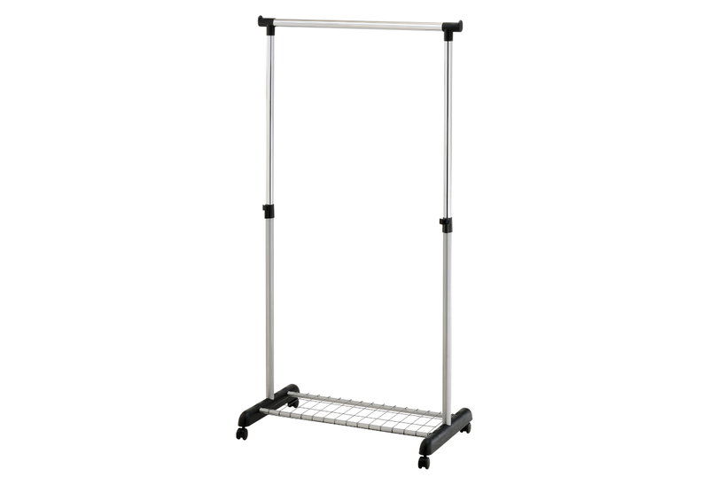 Homefit Luga Κρεμάστρα Ρούχων Μεταλλική Χρωμέ 43x84.5x95/164cm