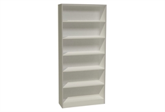 Βιβλιοθήκη Liberta Libro Μ80xΠ27xΥ180cm Λευκή