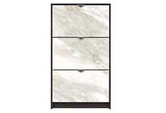 Παπουτσοθήκη Liberta Huge Μ67xΠ25xΥ118.9cm Μαύρο/Λευκό