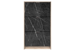 Παπουτσοθήκη Liberta Huge Μ67xΠ25xΥ118.9cm Σονόμα/Ανθρακί