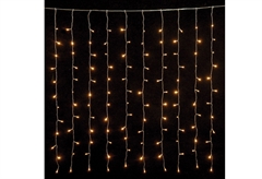 Χριστουγεννιάτικη Κουρτίνα LED 400 Λαμπάκια Θερμό Φως 400x100cm