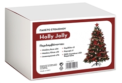 Holly Jolly Χριστουγεννιάτικο Πακέτο Στολισμού (116 τεμάχια)