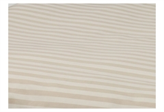 Ionion Παπλωματοθήκη Βαμβακοσατέν 160x240cm Stripe Sand