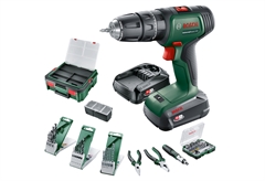 Bosch Universalimpact Κρουστικό Δραπανοκατσάβιδο Μπαταρίας 18V 2 Μπαταρίες & 46 Εξαρτήματα