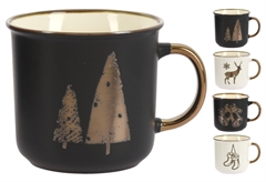 Χριστουγεννιάτικη Κούπα 400ml σε 2 Χρώματα