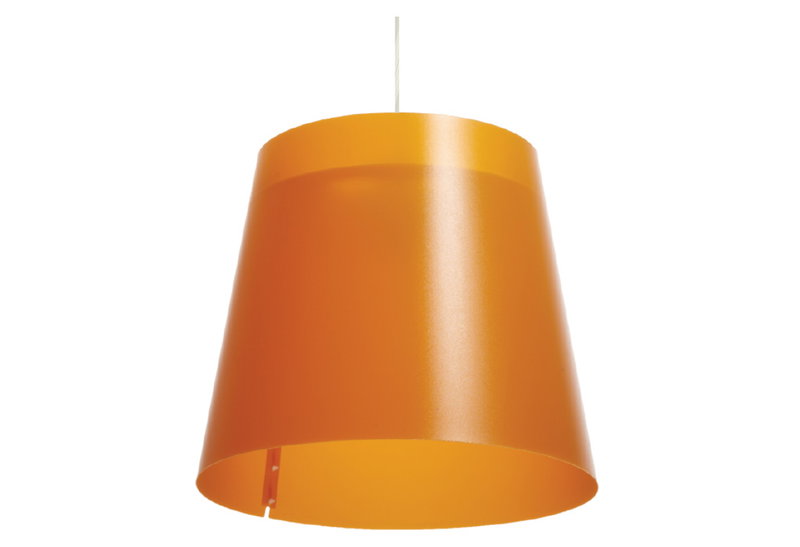 Gallis Freedom Μονόφωτο Πλαστικό Ε27 35x30cm Πορτοκαλί