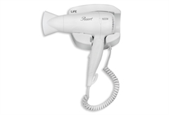 Σεσουάρ Μαλλιών Ξενοδοχείου Life Resort 1600W Λευκό