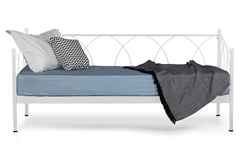 Κρεβάτι Επισκέπτη KS Kouppas Glamour Ιβουάρ με Στρώμα 200x90cm