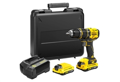 Stanley Fatmax SFMCD721D2K Κρουστικό Δραπανοκατσάβιδο Μπαταρίας 18V 2x2.0Ah