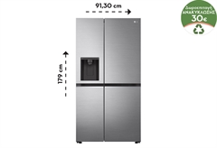 LG GSLV70PZTE Ψυγείο Ντουλάπα