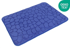 Χαλάκι Μπάνιου Inter Ceramic 71x51cm Μπλε