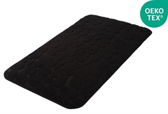 Χαλάκι Μπάνιου Inter Ceramic 71x51cm Μαύρο