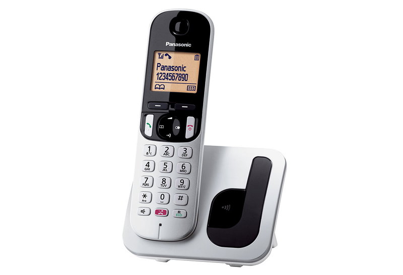 Panasonic KX-TGC250GRS Ασύρματο Τηλέφωνο Ασημί