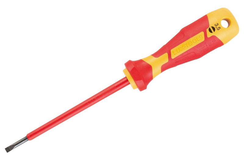 Lux Profi Κατσαβίδι VDE 2C 3.5x100mm
